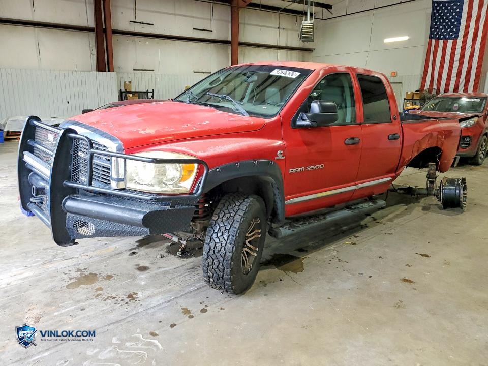 2006 DODGE RAM 2500 ST – Lot 52846896 auction photo