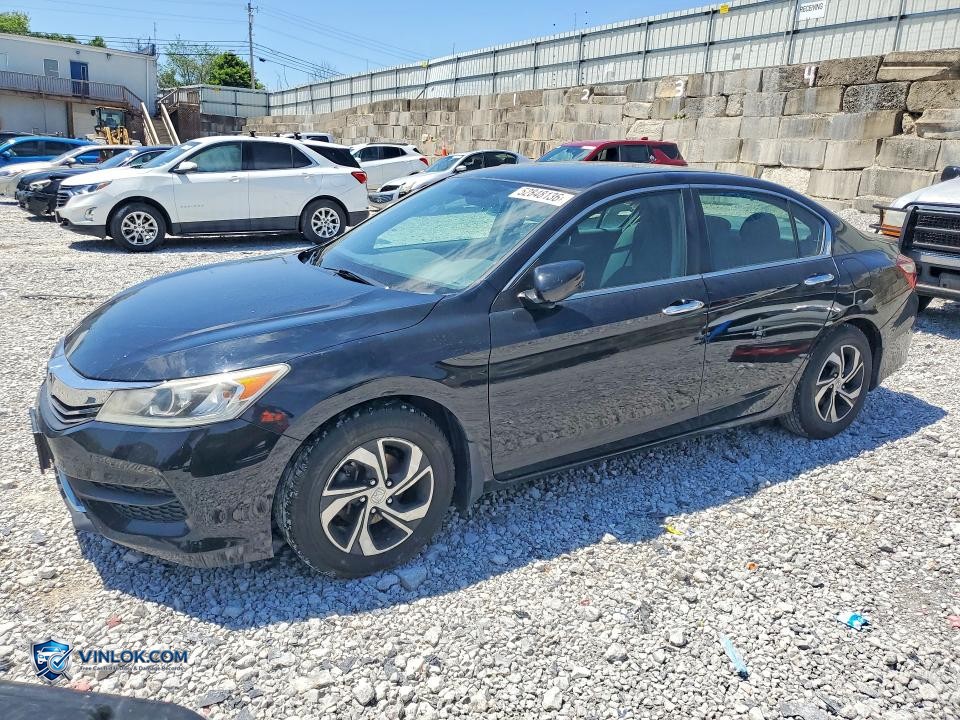 2016 HONDA ACCORD LX – Lot 52848136 auction photo