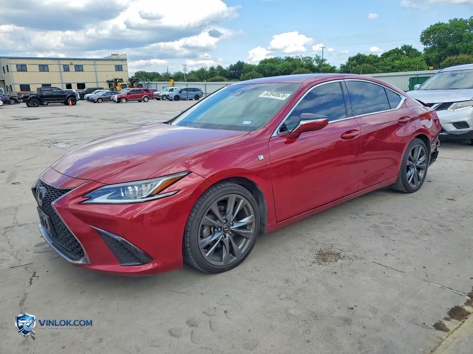 2020 LEXUS ES 350 F SPORT – Lot 52848626 auction photo