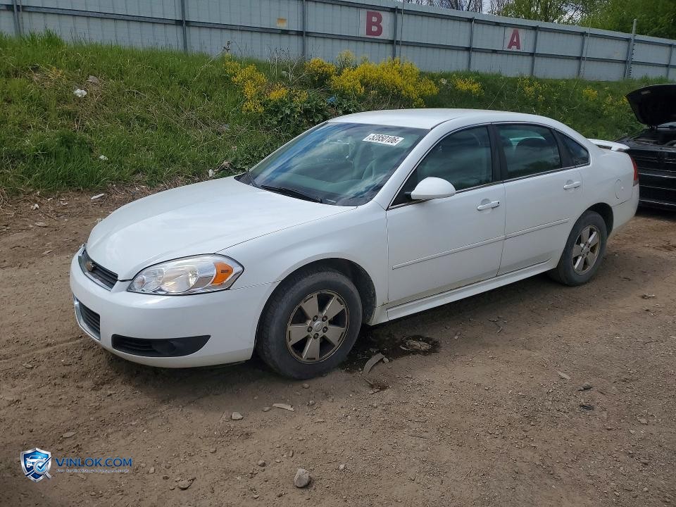 2011 CHEVROLET IMPALA LT – Lot 52850106 auction photo