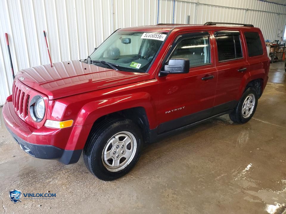 2016 JEEP PATRIOT SPORT – Lot 52850556 auction photo