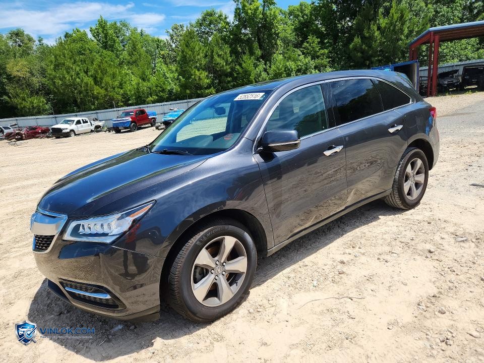2014 ACURA MDX – Lot 52852516 auction photo