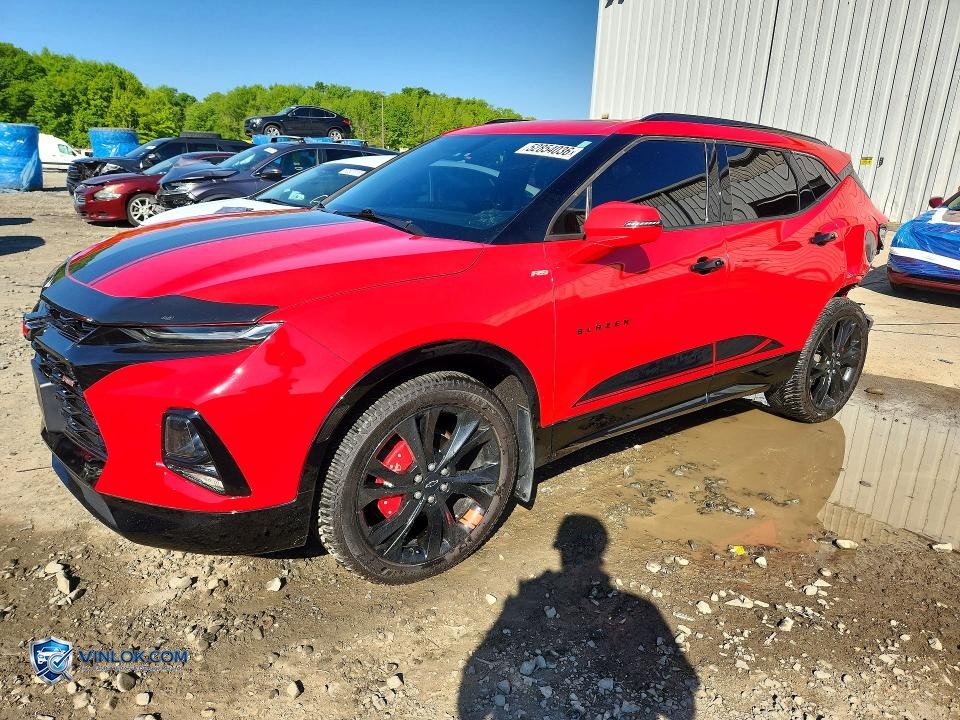 2020 CHEVROLET BLAZER RS – Lot 52854036 auction photo