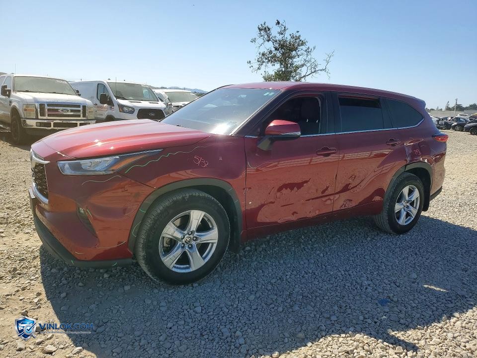 2020 TOYOTA HIGHLANDER LE – Lot 52855726 auction photo