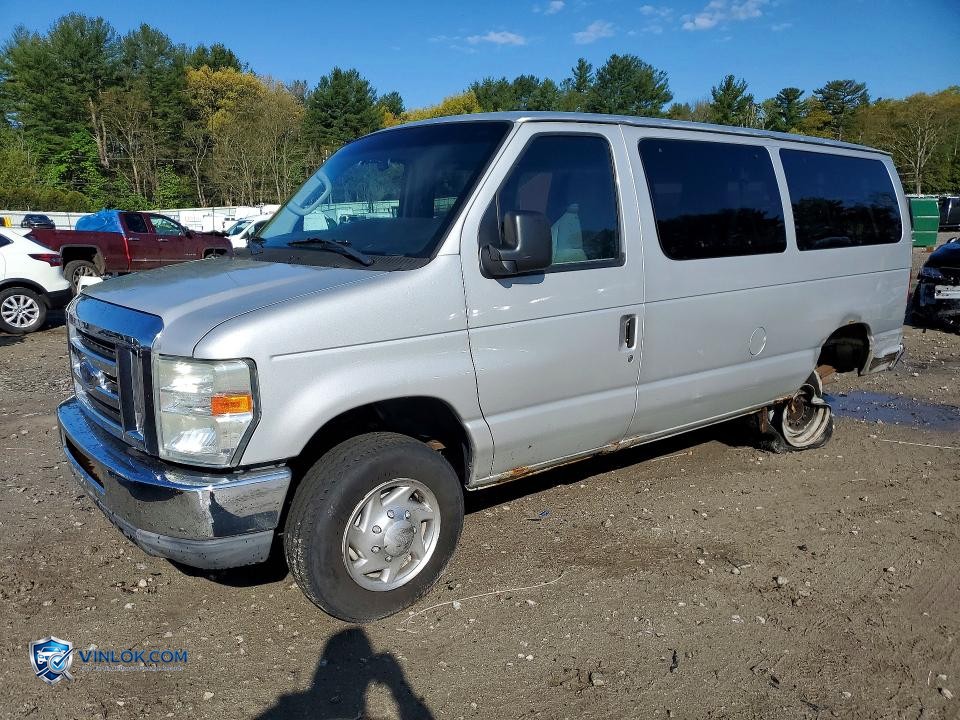 2010 FORD ECONOLINE E350 SUPER DUTY WAGON – Lot 52858416 auction photo