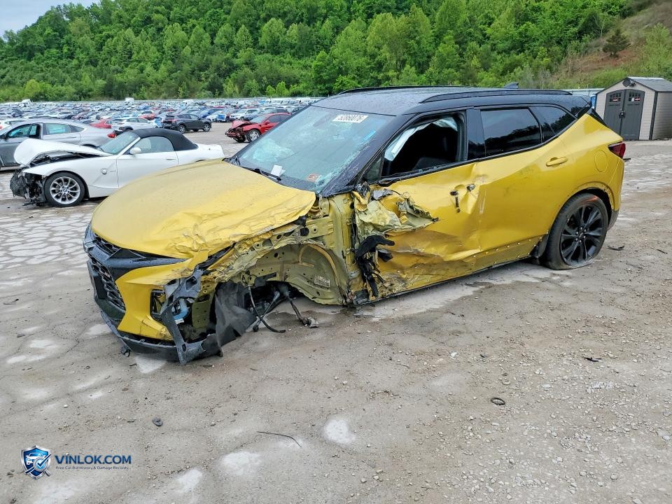 2022 CHEVROLET BLAZER RS – Lot 52860076 auction photo