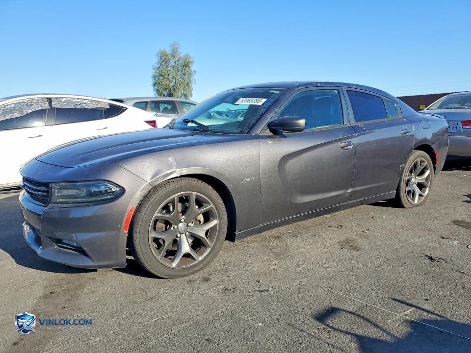 2015 DODGE CHARGER R – Lot 52860396 auction photo