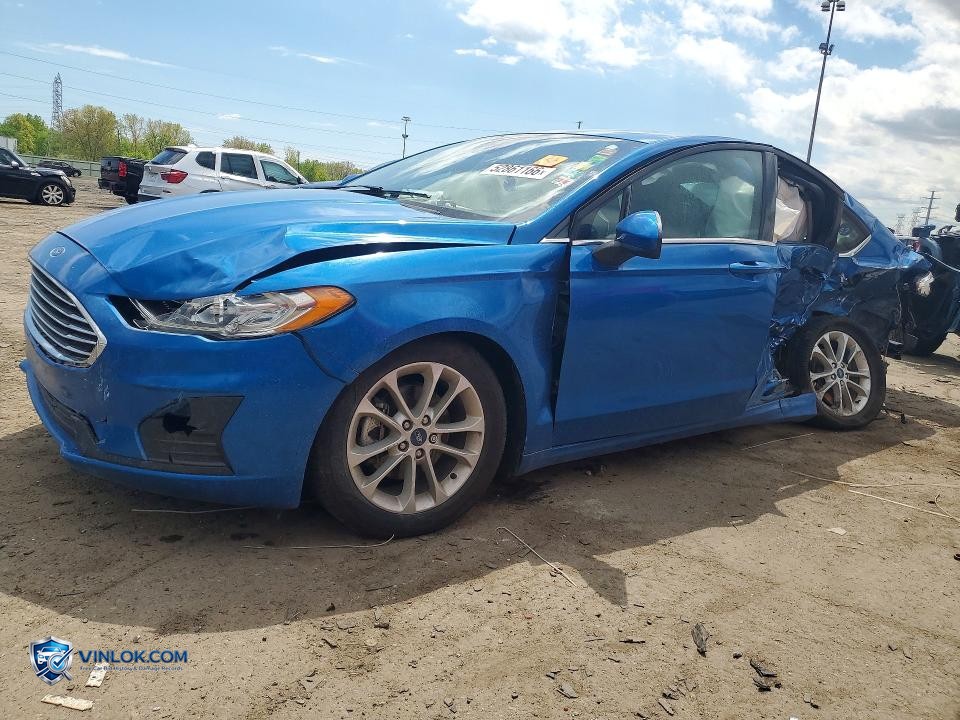 2020 FORD FUSION SE – Lot 52861166 auction photo