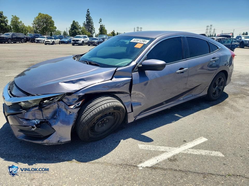2016 HONDA CIVIC LX – Lot 52861296 auction photo