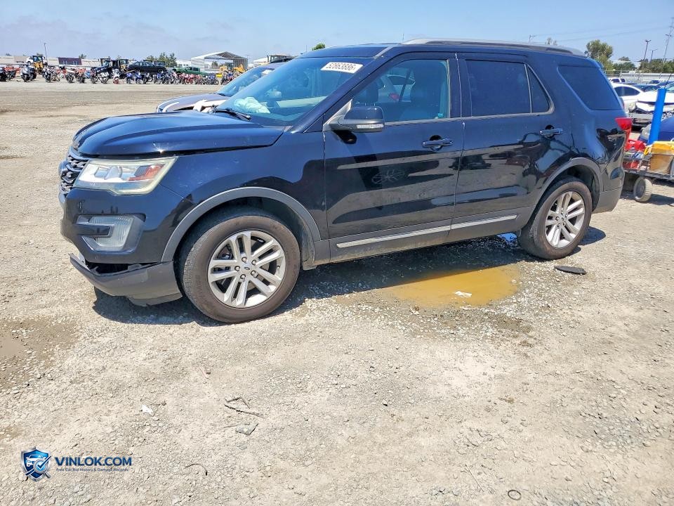 2017 FORD EXPLORER XLT – Lot 52863886 auction photo