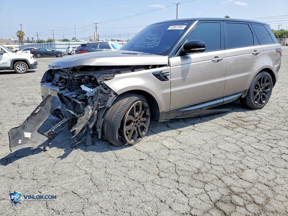 2021 LAND ROVER RANGE ROVER SPORT HSE SILVER EDITI – Lot 52867006 auction photo