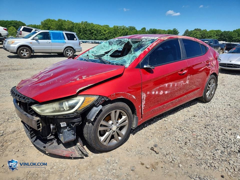 2018 HYUNDAI ELANTRA SEL – Lot 52868106 auction photo