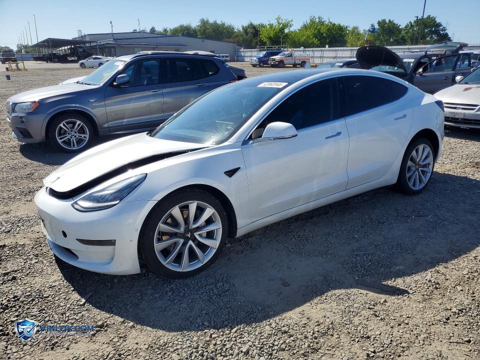 2019 TESLA MODEL 3 – Lot 52868946 auction photo