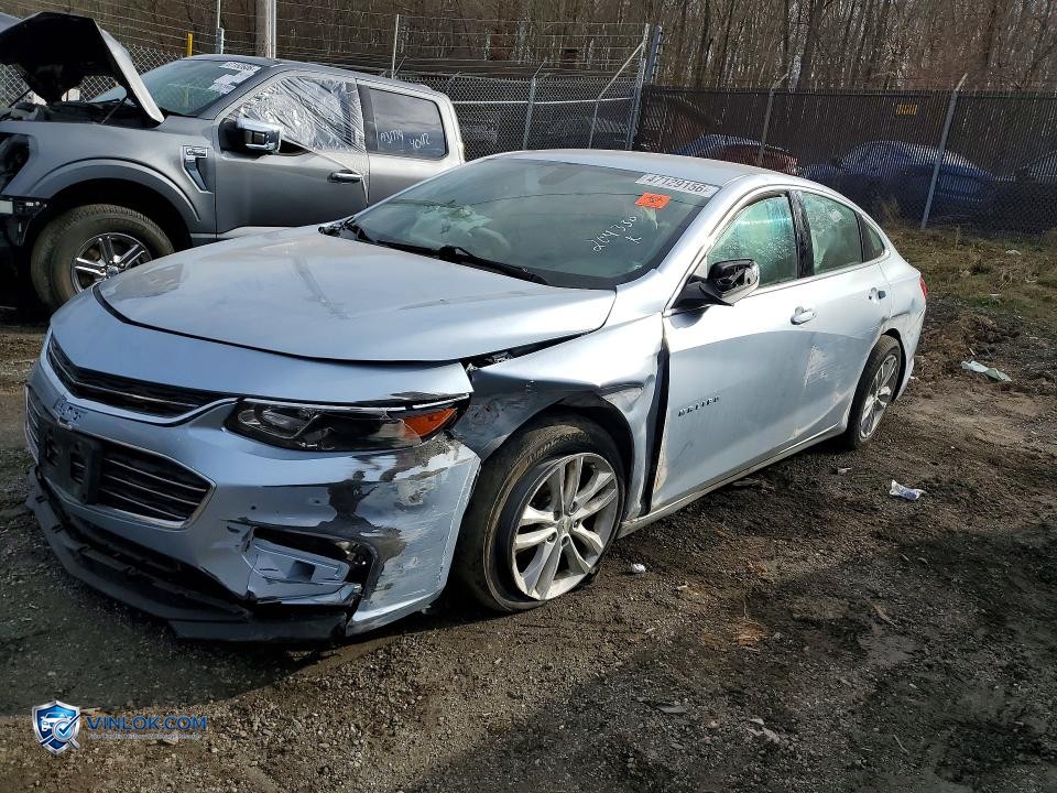 2017 CHEVROLET MALIBU LT – Lot 52869266 auction photo