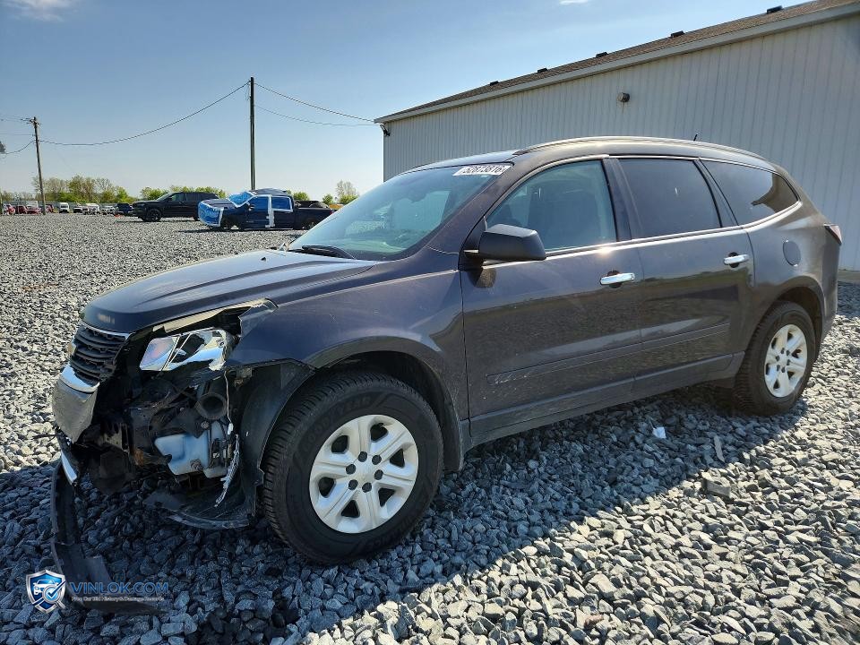 2017 CHEVROLET TRAVERSE LS – Lot 52873816 auction photo