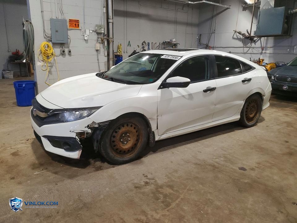 2017 HONDA CIVIC EX – Lot 52873956 auction photo