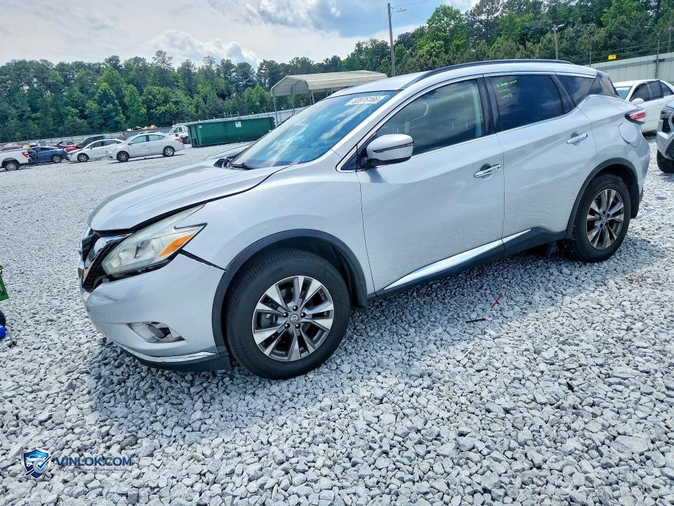2017 NISSAN MURANO SV – Lot 52876166 auction photo