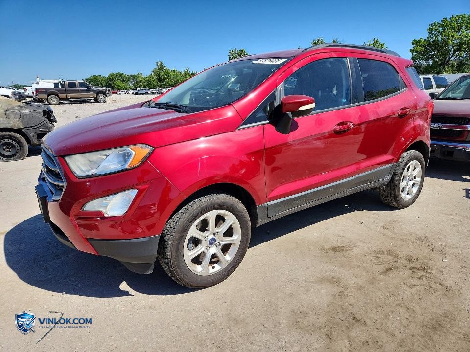 2018 FORD ECOSPORT SE – Lot 52876486 auction photo