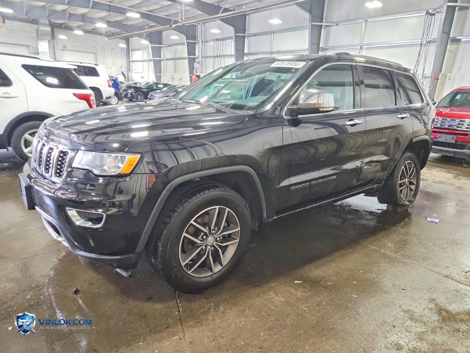 2017 JEEP GRAND CHEROKEE LIMITED – Lot 52876956 auction photo