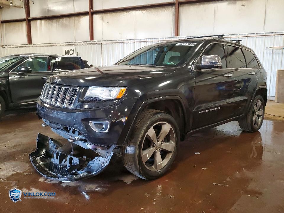 2015 JEEP GRAND CHEROKEE OVERLAND – Lot 52877036 auction photo