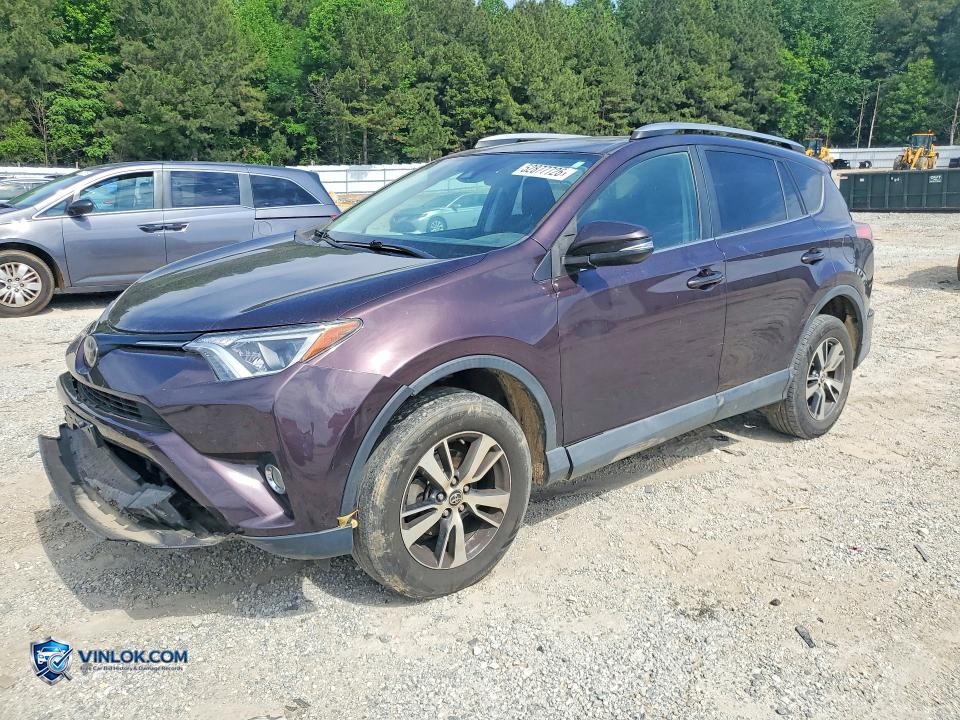 2018 TOYOTA RAV4 XLE – Lot 52877726 auction photo