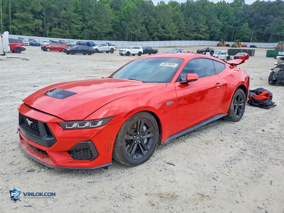 2024 FORD MUSTANG GT – Lot 52878606 auction photo