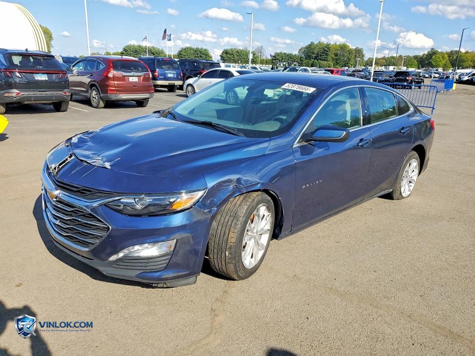 2022 CHEVROLET MALIBU LT – Lot 52878666 auction photo