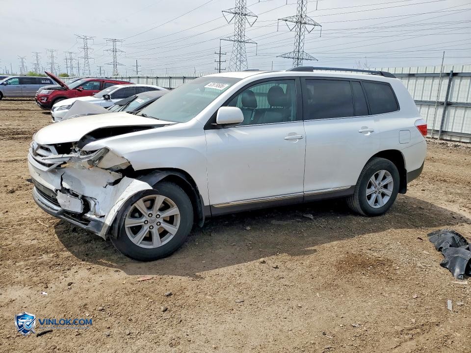 2013 TOYOTA HIGHLANDER SE – Lot 52879506 auction photo