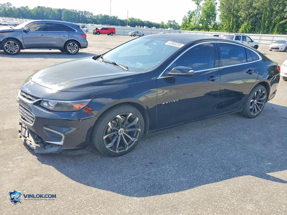 2017 CHEVROLET MALIBU LT – Lot 52880206 auction photo