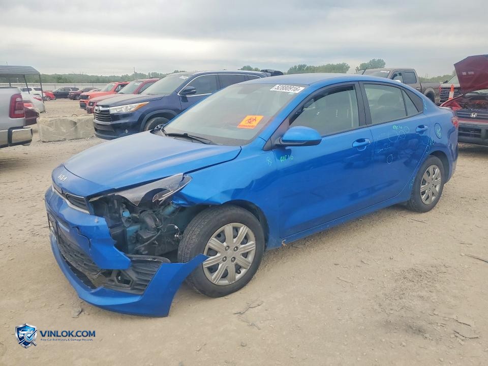 2023 KIA RIO S – Lot 52880916 auction photo