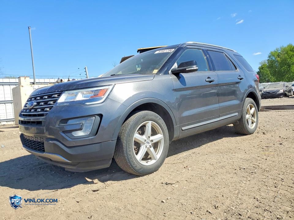 2017 FORD EXPLORER XLT – Lot 52881286 auction photo