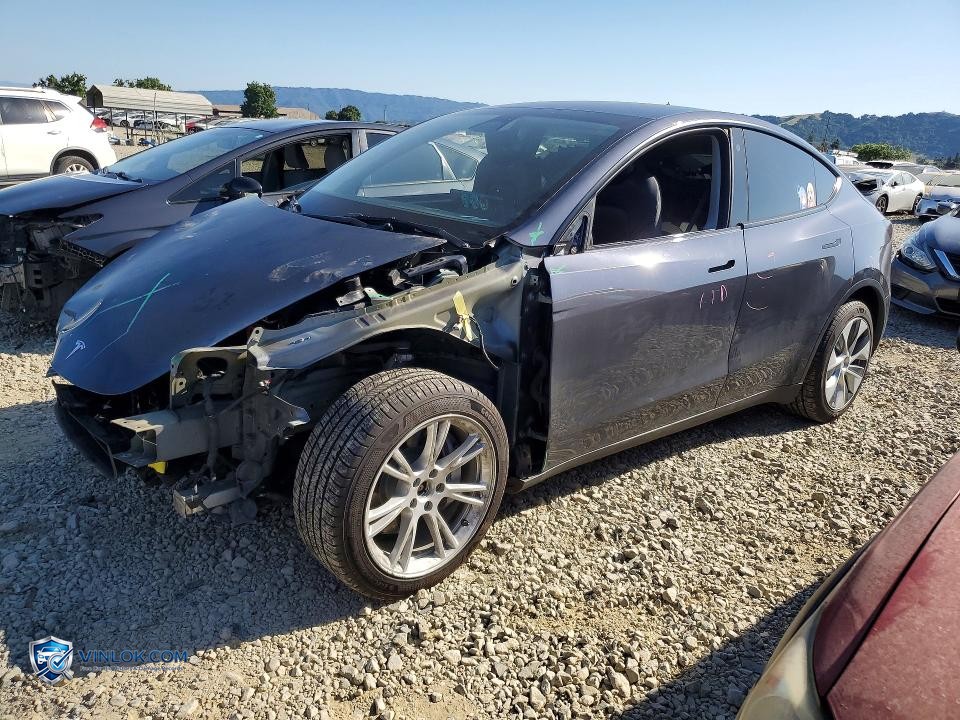 2022 TESLA MODEL Y – Lot 52887206 auction photo