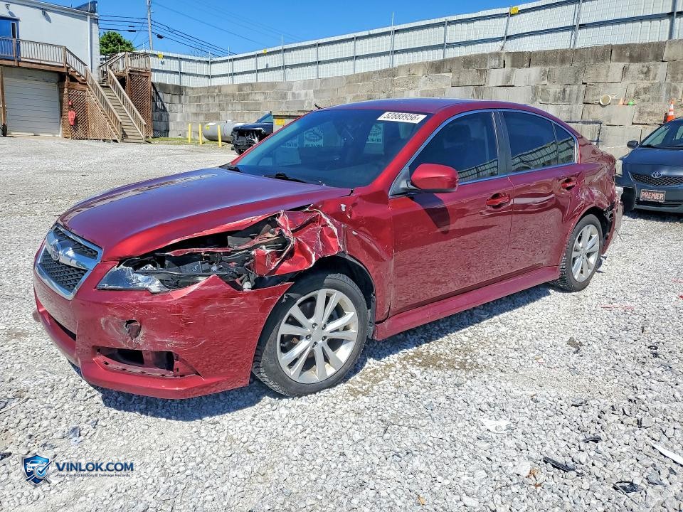 2014 SUBARU LEGACY 2.5I PREMIUM – Lot 52888956 auction photo