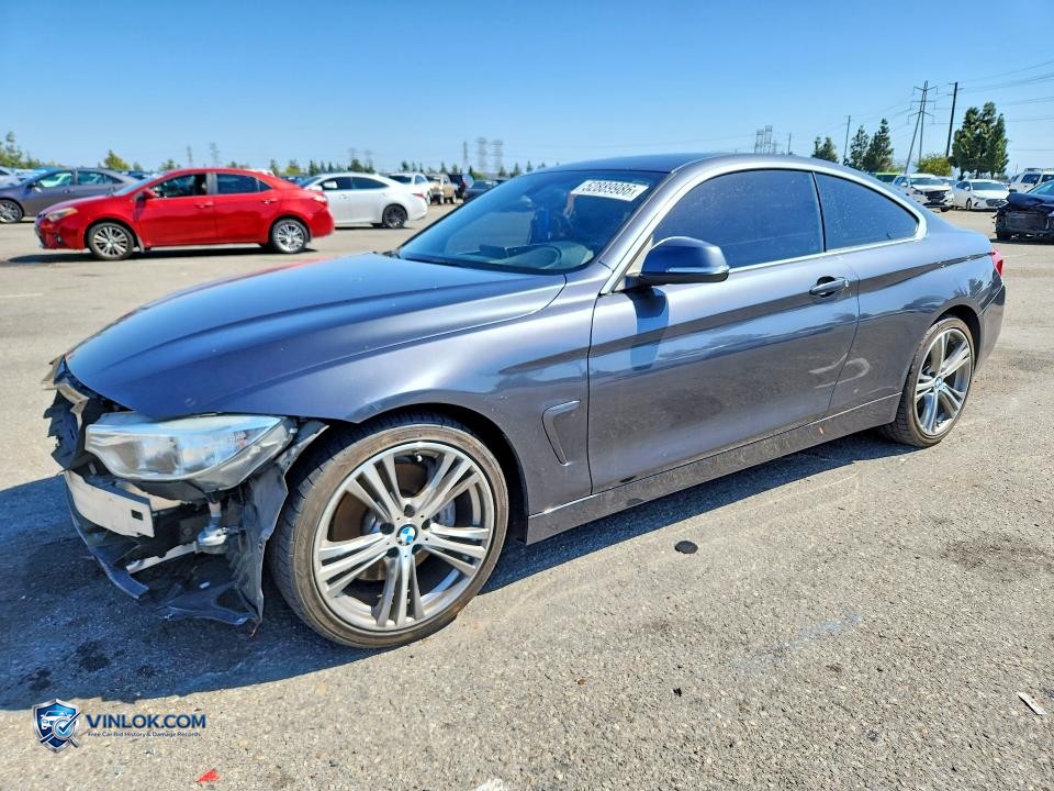2016 BMW 435 I – Lot 52889986 auction photo