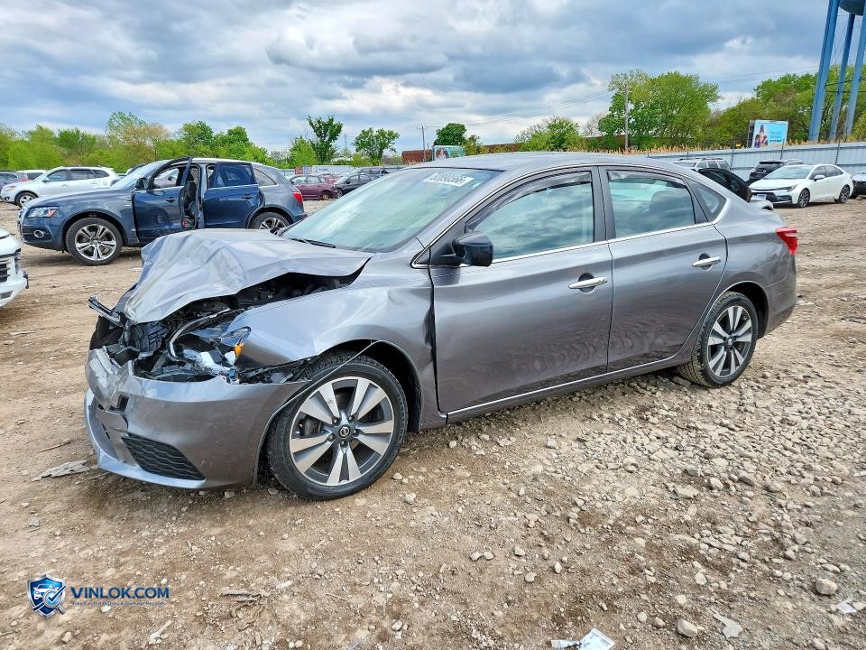 2019 NISSAN SENTRA SV – Lot 52890566 auction photo