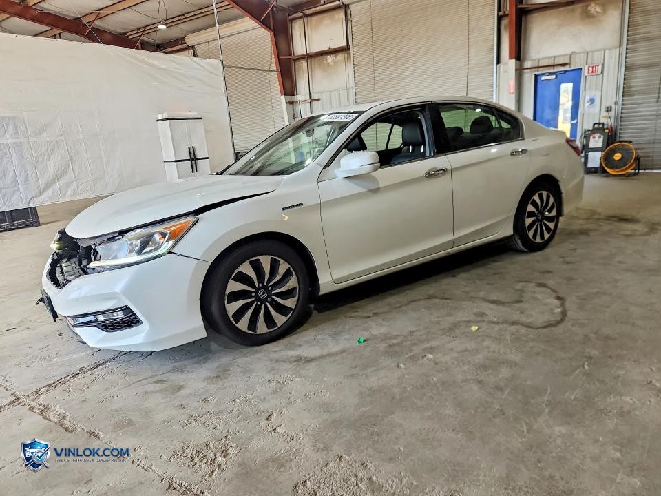 2017 HONDA ACCORD HYBRID EXL – Lot 52891306 auction photo