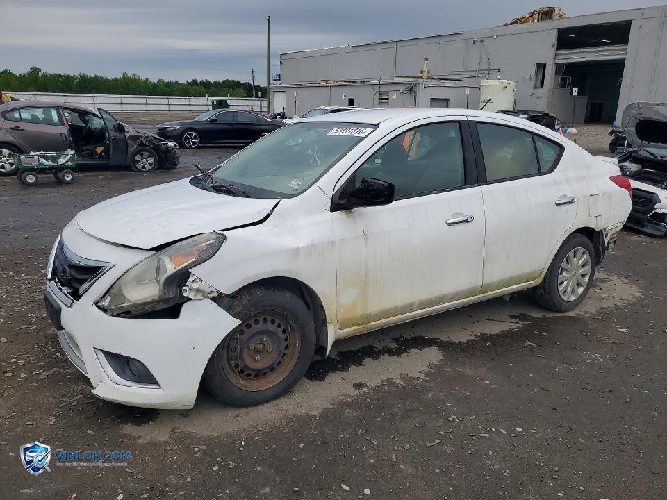 2016 NISSAN VERSA 1.6 SV – Lot 52891816 auction photo