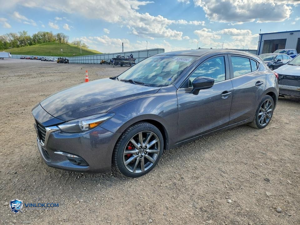 2018 MAZDA 3 GRAND TOURING – Lot 52893366 auction photo