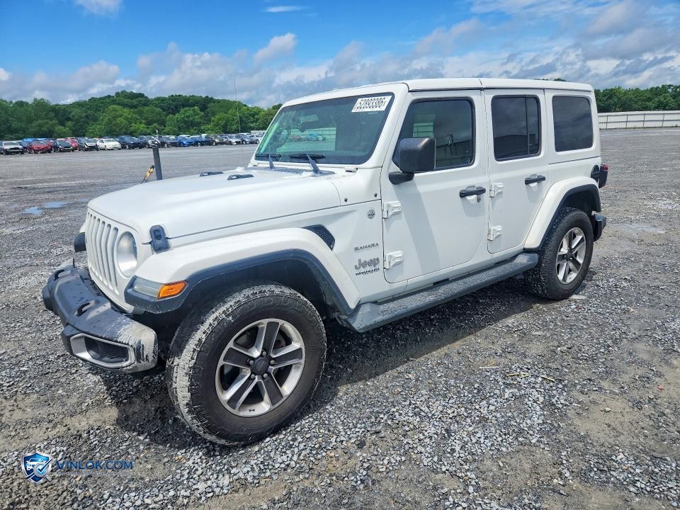 2019 JEEP WRANGLER UNLIMITED SAHARA – Lot 52893386 auction photo
