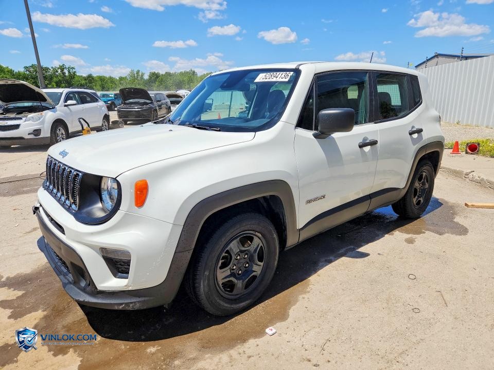 2021 JEEP RENEGADE SPORT – Lot 52894136 auction photo