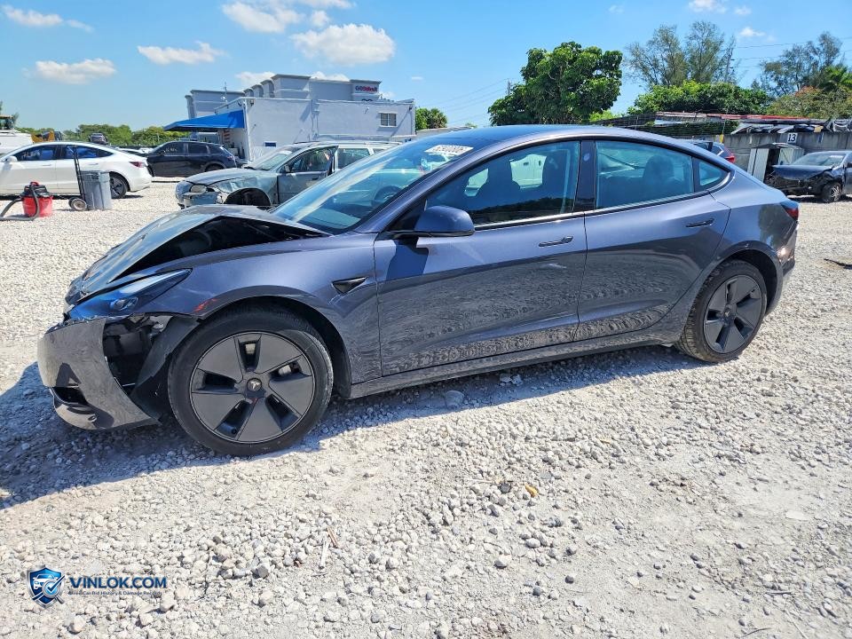 2023 TESLA MODEL 3 – Lot 52900806 auction photo