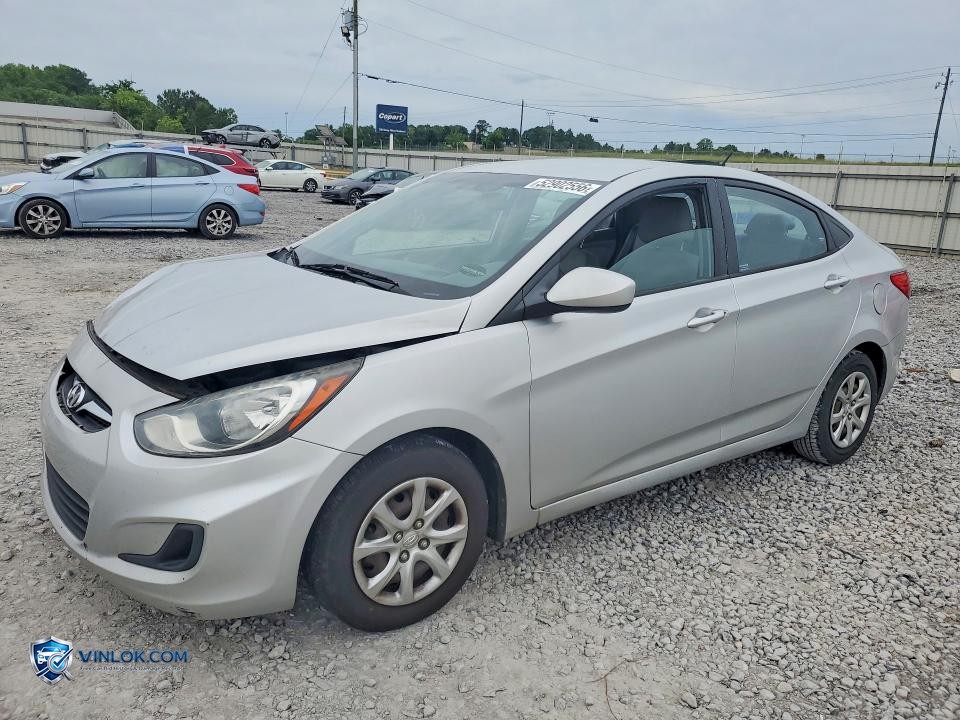 2013 HYUNDAI ACCENT GLS – Lot 52902556 auction photo