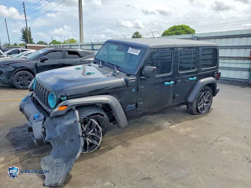 2024 JEEP WRANGLER 4XE – Lot 52902696 auction photo