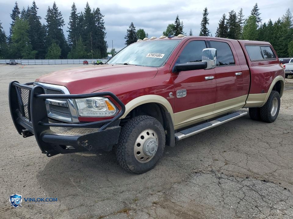 2014 RAM 3500 LONGHORN – Lot 52903486 auction photo