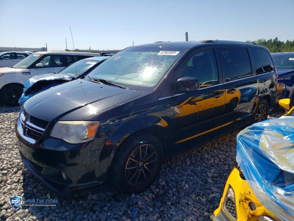 2017 DODGE GRAND CARAVAN SXT – Lot 52903556 auction photo
