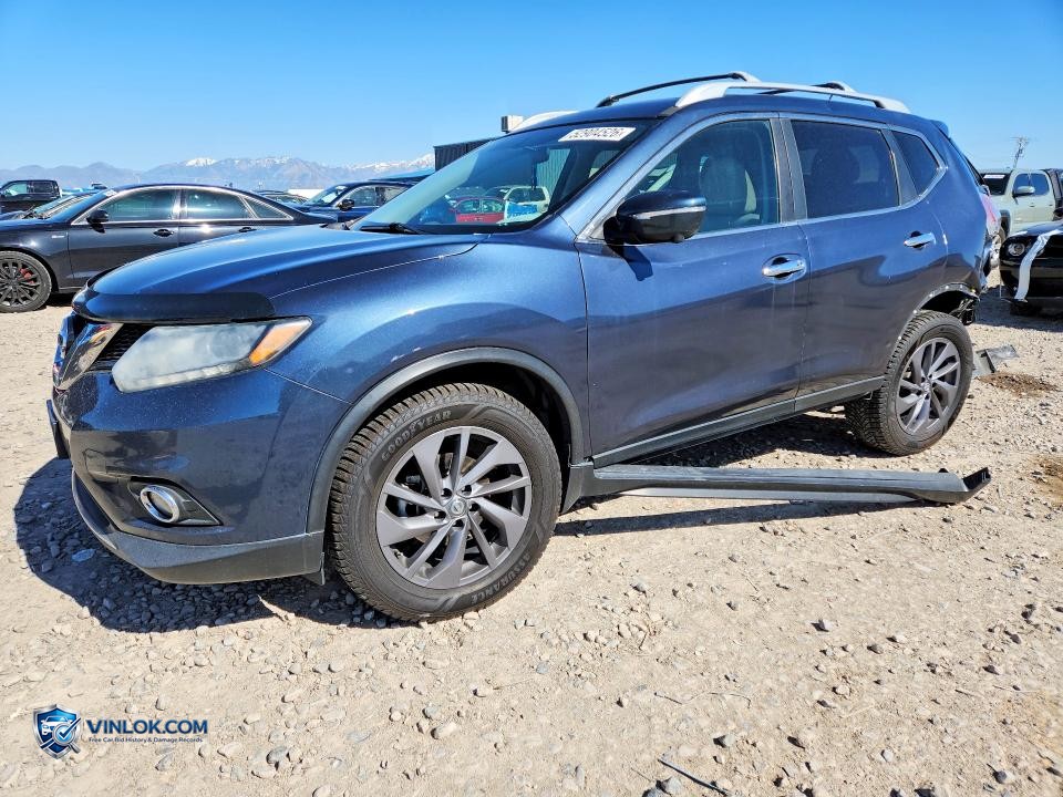 2016 NISSAN ROGUE SL – Lot 52904526 auction photo