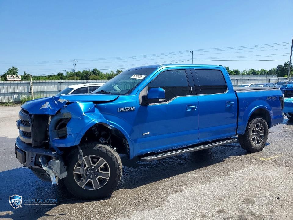 2015 FORD F150 SUPERCREW – Lot 52906226 auction photo