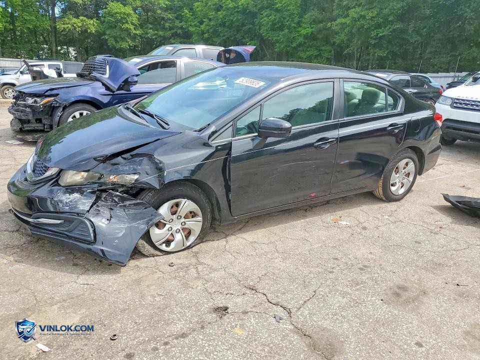 2015 HONDA CIVIC – Lot 52909636 auction photo