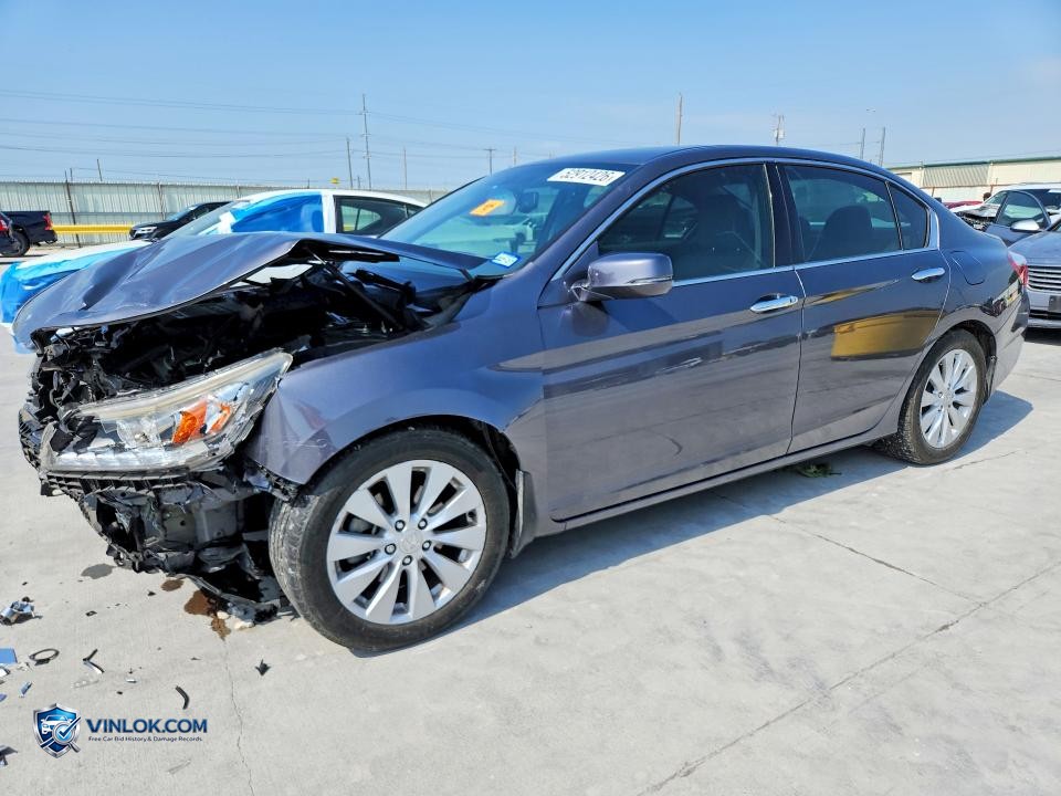 2013 HONDA ACCORD TOURING – Lot 52912426 auction photo