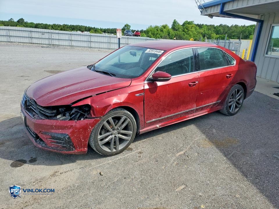 2017 VOLKSWAGEN PASSAT R-LINE – Lot 52913446 auction photo